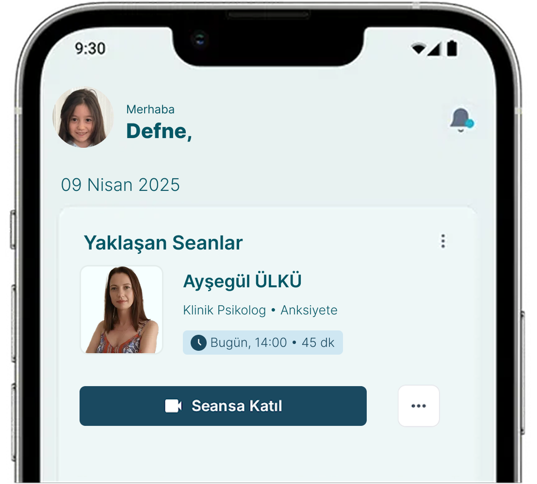 Online terapi uygulaması